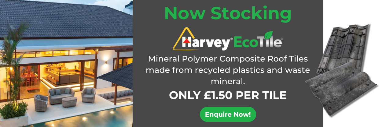 Now Stocking Harvey EcoTile Web Banner